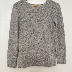 H&M Heathered Gray White Women's Sweater Size XS